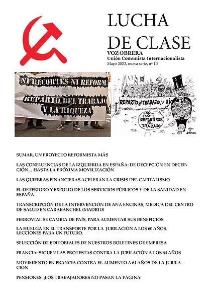Lucha de Clase nº 10: Sumar, un proyecto reformista más