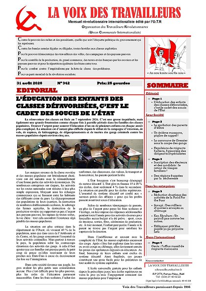 La voix des travailleurs 342